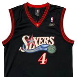 Philadelphia 76Ers Reebok Nba Jersey - XL Black Polyester