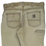 Carhartt Carpenter Pants - 34W 32L Beige Cotton