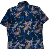 Levis Floral Short Sleeve Shirt - Medium Multicoloured Cotton