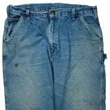 Carhartt Carpenter Jeans - 36W 30L Blue Denim