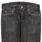 Levis 501 Jeans - 34W 28L Dark Wash Denim