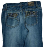 Ten 25 Studded Jeans - 38W 30L Blue Cotton