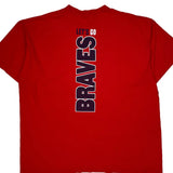 Braves Nike Mlb T-Shirt - 2XL Red Cotton