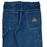 Bulwark Carpenter Pants - 33W 32L Blue Cotton