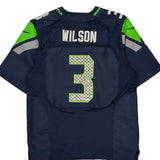 Seahawks Nike Football Jersey - Large Navy Polyester