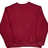 Nike Sweatshirt - 2XL Red Cotton