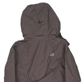 The North Face Waterproof Jacket - Small Brown Polyester