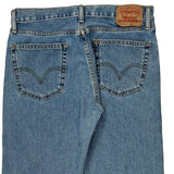 Levis 505 Jeans - 32W 32L Blue Cotton