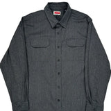 Wrangler Shirt - XL Gray Cotton