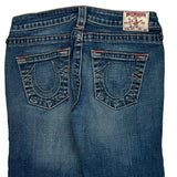 True Religion Skinny Jeans - 30W UK 8 Blue Cotton