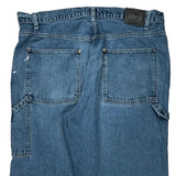 Silver Tab Levis Wide Leg Carpenter Jeans - 38W 34L Blue Cotton