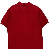 Chaps Ralph Lauren Polo Shirt - Large Red Cotton