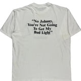 Beer Promotion All Sport T-Shirt - XL White Cotton