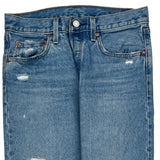 501 Levis Jeans - 29W 28L Blue Cotton