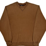 Blank Hanes Sweatshirt - Medium Brown Cotton