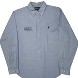 American Panel Hearth Products Ralph Lauren Shirt - XL Blue Cotton