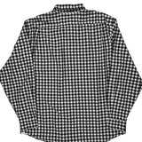 Lacoste Checked Shirt - 2XL Black & White Cotton