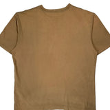 Carhartt T-Shirt - Large Brown Cotton