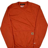 Force Carhartt Sweatshirt - Medium Orange Cotton