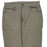 Unbranded Carpenter Trousers - 32W 32L Grey Cotton