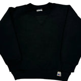Age 4 Russell Athletic Sweatshirt - XS Black Cotton Blend