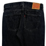501 Levis Jeans - 32W 28L Black Denim
