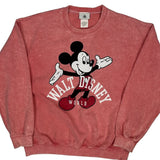 Disney Sweatshirt - Large Pink Cotton Blend