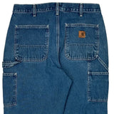 Carhartt Carpenter Jeans - 33W 32L Blue Cotton