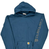 Work In Progress Carhartt Hoodie - 2XL Blue Cotton