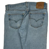 Levis 501 Jeans - 34W 29L Light Wash Cotton