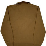 Polo By Ralph Lauren 1/4 Zip - 2XL Brown Wool