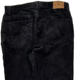 Ralph Lauren Cord Trousers - 32W UK 12 Black Cotton