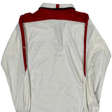 England 2003-05 Umbro Home Long Sleeved Football Shirt - Small Red Polyester