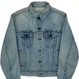 Levis Denim Jacket - Small Light Wash Denim