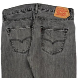 501 Levis Jeans - 34W 29L Grey Cotton