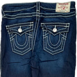 True Religion Skinny Jeans - 29W US 4 Dark Wash Cotton Blend
