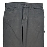 Dickies Carpenter Pants - 34W 31L Gray Cotton