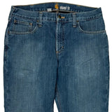 Carhartt Jeans - 34W 30L Blue Cotton Blend