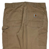 Carhartt Carpenter Pants - 33W 31L Khaki Cotton