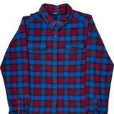 Patagonia Checked Flannel Shirt - Medium Multicoloured Cotton