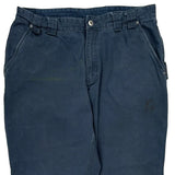Duluth Cargo Trousers - 34W 30L Blue Cotton