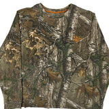 Realtree Long Sleeve T-Shirt - 2XL Camo Cotton