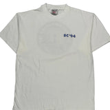 Oneita Graphic T-Shirt - XL White Cotton