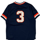 Detroit Tigers Mitchell & Ness Graphic Jersey - Medium Navy Polyester