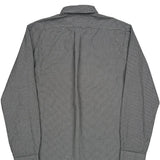 Ralph Lauren Slim Fit Shirt - XL Black & White Cotton