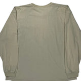 Carhartt Long Sleeve T-Shirt - Large Beige Cotton