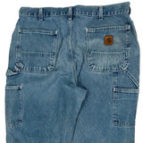 Carhartt Carpenter Jeans - 34W 30L Blue Cotton