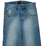 Kalifornia King Graphic Jeans - 32W 30L Blue Denim