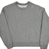 Reverse Weave Champion Sweatshirt - Large Gray Cotton
