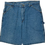 Unbranded Carpenter Shorts - 38W 10L Blue Denim